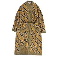 美品 ロエベ LOEWE カーディガン ベルト付き ロングカーディガン ニットのサムネイル