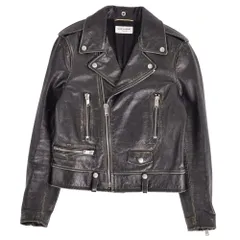 美品 サンローラン パリ SAINT LAURENT PARIS レザージャケッのサムネイル
