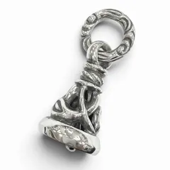 極美品▼LONE ONES ロンワンズ クレーンベル M 925 ペンダントトップ シルバー 重量23.0g メンズ アクセサリー 保存袋付きのサムネイル