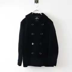 Archive AD2002 トリココムデギャルソン tricot COMME des GARCONS ベロア Pコート M ブラック／アウター 羽織り【2400015065656】のサムネイル