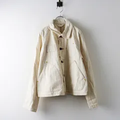 ヘンリーロビンソン henry robinson floor 「お仕立て承ります♪」 12オンスデニム 丸衿ジャケット M キナリ／【2400015065724】のサムネイル