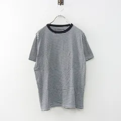 シンゾーン THE SHINZONE PACK TEE クルーネック ボーダーTシャツ ネイビー×ホワイト／トップス 半袖【2400015056876】のサムネイル