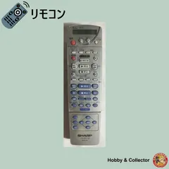シャープ SHARP VTR/DVD/CD リモコン GA047WJ ( #16195 )のサムネイル