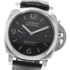 パネライ PANERAI PAM01312 ルミノール マリーナ 1950 3DAYS アッチャイオ デイト 自動巻き メンズ 良品 箱・保証書付き_969094のサムネイル