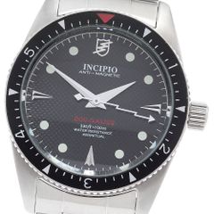 インキピオ INCIPIO アンチマグネティック 200ガウス 自動巻き メンズ 美品 _968800 インキピオ INCIPIO アンチマグネティック 200ガウス 自動巻き メンズ