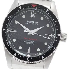 インキピオ INCIPIO アンチマグネティック 200ガウス 自動巻き メンズ 美品 _968800のサムネイル