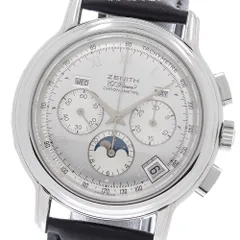 ゼニス ZENITH 14/01.0240.410 クロノマスター エル・プリメロ ムーンフェイズ クロノグラフ 自動巻き メンズ 良品 _969483のサムネイル