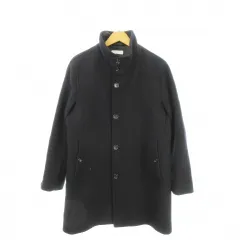 B&Y ユナイテッドアローズ BEAUTY&YOUTH ビューティー&ユース コート M 紺 ネイビー スタンドカラー 長そで /MN33 ■GY70のサムネイル