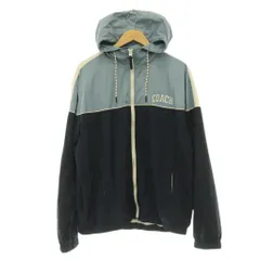 コーチ COACH マウンテンパーカー ブルゾン ジップアップ L ブルー ネイビー /MY ■OS ■GY62のサムネイル