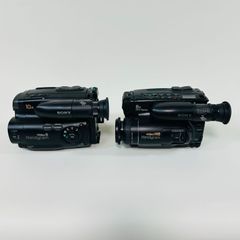 ジャンク】SONY ソニー 8mm Hi8 ビデオカメラ 2台【CCD-TR303・CCD