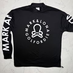 美品✨】MARK & LONA ハーフジップシャツ 総柄 - メルカリ