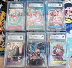 PSA10 ワンピースカードゲーム マクドナルド プロモ ルフィ ナミ