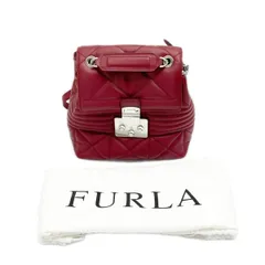 FURLA フルラ フォルチューナキルティング スモールバックパック リュック 布袋付 レディース レッドのサムネイル