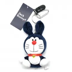 【新品】ジャックバニー×ドラえもん パターカバーキャッチャー ネイビー×白 ぬいぐるみ キーホルダー ゴルフ Jack Bunnyのサムネイル