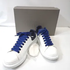 Ft1312601 アレキサンダーマックイーン 靴 スニーカー Sneak Pyhon Navy 552064 ホワイト×ネイビー #EU42.5 メンズ Alexander McQueen 中古のサムネイル