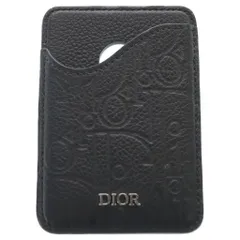 Christian Dior (クリスチャンディオール) SADDLE サドル マグネット カードホルダー 14BO 0274 ブラックのサムネイル