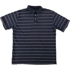 07SS Supreme ボーダー ポロシャツ ブラック XL - メルカリ