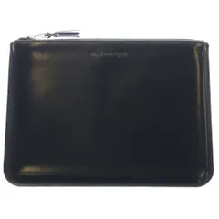 COMME des GARCONS (コムデギャルソン) MIRROR INSIDE ミラーインサイド クラッチ セカンドバッグ ケース ポーチ レザー ブラック SA5100MIのサムネイル