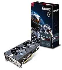 【中古】「非常に良い」Sapphire 11266-14-20G Radeon NITRO+ RX 570 4GB GDDR5 DUAL HDMI DVI-D DUAL DP バックプレート付き UEFI PCI-E グラフィックカード