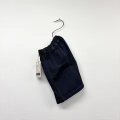 未使用 ☆☆ サイズ 100 ☆☆ GRAMICCI グラミチ KIDS DENIM BAKER SKIRT キッズ デニム ベイカー スカート ONE WASH 807-0000のサムネイル