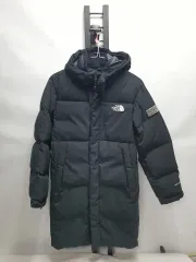 THE NORTH FACE ザノースフェイス キッズ ダウンジャケット ロング丈 ダウンコート ブラック 150のサムネイル