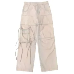 良品 LOUIS VUITTON ルイヴィトン 20ss ワイド デニム パンツ ジーンズ ブリーチ加工 フラップポケット W29 ライトピンク メンズ 古着 中古 USEDのサムネイル