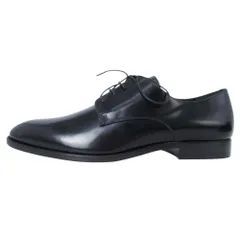 新品同様 Christian Dior クリスチャンディオール ドレスシューズ プレーントゥ ダービーシューズ 革靴 38.5/25.5 黒 ブラック レディース 古着 中古 USEDのサムネイル