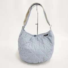 LAVENHAM ストライプ キルティング イギリス製 ショルダーバッグ ブルー レディース ラベンハム【中古】6-0312G∞のサムネイル