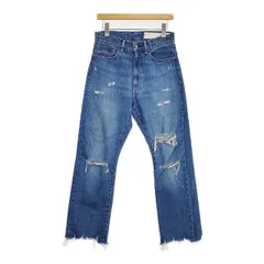 KURO AVENIR ダメージ加工 ジーンズ サイズ29 デニムパンツ ブルー メンズ クロ【中古】6-0318G∞のサムネイル