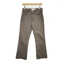 L'Appartement/KURO Super Stretch Color Denim スーパーストレッチカラーデニム W28 デニムパンツ グレー レディース アパルトモン/クロ【中古】6-0225G♪のサムネイル
