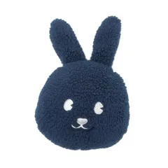 中古 ジャックバニー Jack Bunny!! ボールポーチ ネイビー 紺 ぬいぐるみポーチ うさぎポーチ ボアのサムネイル