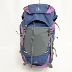 AIGLE Grenoble35 リュック・デイパック ネイビー パープル ユニセックス エーグル【中古】6-0418G∞のサムネイル