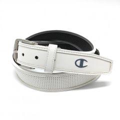 [Excellent Condition] Champion Belt, White, Perforated Style, Men's Golf Wear Champion