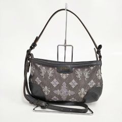 genten ゲンテン ジャガード ショルダーバッグ グレー 2way - メルカリ