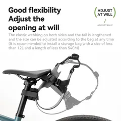 自転車リアラック 軽量 調整可能 ロードバイク マウンテンバイク対応のサムネイル