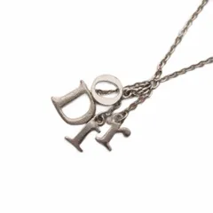 ディオール Dior ロゴチャームブレスレット CDロゴ メッキ シルバーカラー /YT ■OHのサムネイル