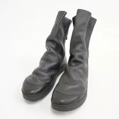 trippen Shovel バックファスナーアンクル鹿革ブーツ 定価59400円 サイズ36 ブーツ ブラック レディース トリッペン【中古】6-0422G◎のサムネイル