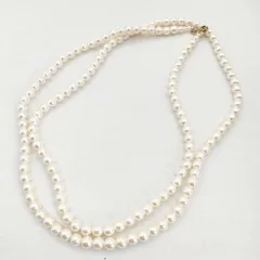 INED パールネックレス ロング ネックレス オフホワイト レディース イネド【中古】6-0527G∞のサムネイル