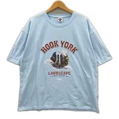 HOOK フック タグ付き半袖Ｔシャツ sizeXL/ライトブルーのサムネイル
