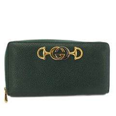 GUCCI グッチ ホースビット パイソン 長財布 グリーン 希少 緑 日本