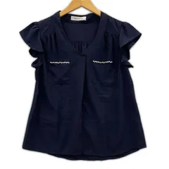 MISCH MASCH ミッシュマッシュブラウス sizeM/ネイビー系のサムネイル
