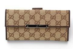 グッチ キーケース GUCCI GGスプリーム 6連キーケース GGブラウン