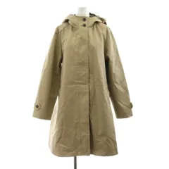 ドレステリア DRESSTERIOR フーデットコート ミドル丈 36 ベージ 085-92003 /KU42のサムネイル