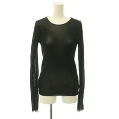 プラージュ Plage Mesh Sheer ロンT カットソー 長袖 ブラック /HK ■OS ■SHのサムネイル