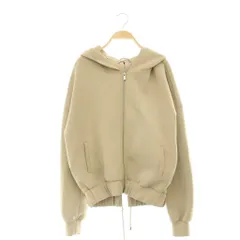 アメリヴィンテージ Ameri VINTAGE BACK LACE UP PARKA パーカー ジップアップ レースアップ F ベージュ /HK ■OS ■SHのサムネイル