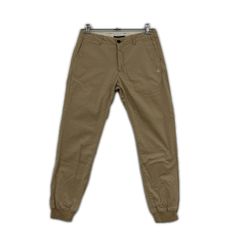 中古 メンズ ラフ＆スウェル rough&swell ジョガーパンツ M ベージュ