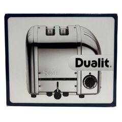 Dualit トースター 白×シルバー 2枚焼きデュアリット稼働品 - メルカリ