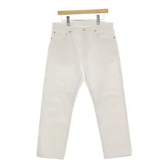 ARTS&SCIENCE ホワイトデニム 34 テーパード 0211-U3009-0116 デニムパンツ ホワイト レディース アーツ&サイエンス【中古】5-0224G∞のサムネイル