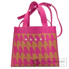 MARNI マルニ 2WAY ハンドバッグ キャンバス レディース [中古]のサムネイル
