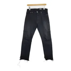 OLD PARK 再構築 リーバイスデニム リメイク加工 ジーンズ デニムパンツ ブラック メンズ オールドパーク【中古】5-1204G∞のサムネイル